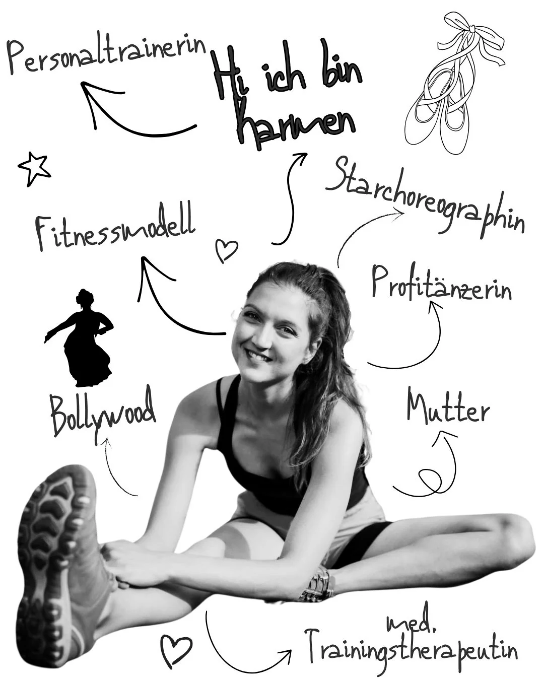 Portraitcollage von Coach Carmen